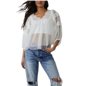 Free People Women’s True Candy Tunic in White